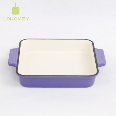 Enameled Cast Iron Rectangular dish