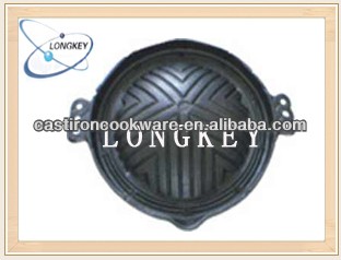 Hot Sale Cast Iron Round Sizzling Plate As Seen on TV