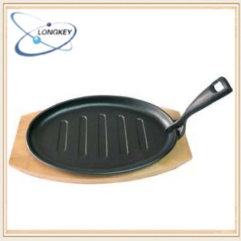 cast iron steak sizzler plate with best price from China