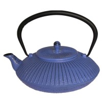 0.8L and 1.15L best wholesale Eurofins  approved customized color enamel  tetsubin cast iron kettle  teapot antiqu style