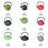 LFGB certification hot sale cast iron enamel tea pot