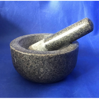 Large Granite Marble Mortar and Pestle