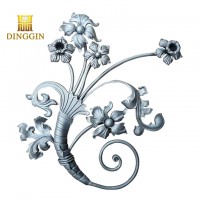 wholesale cast iron & wrought iron metal leaves and flowers